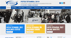 Desktop Screenshot of fotegistanbul.com